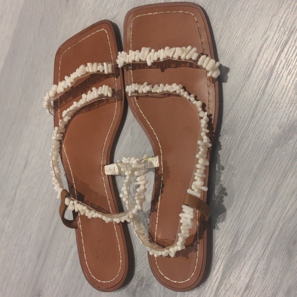 Sz 38 Zara slingback sandal - Picture 4 of 5